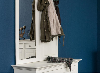 Wardrobe Set Cabinet Shoe Cabinet Cabinet Complete Set Rack Mirror 2-piece.